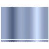 vidaXL Izvelkams jumtiņ&scaron; Zila un balta 450 &times;300 cm Audums un Metāls