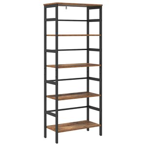 vidaXL Grāmatu plaukts 4 līmeņi 60 x 29,5 x 149 cm Inženierijas koks