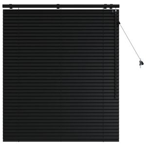vidaXL Venēcijas žalūzija Melns 100 x 130 cm 35 mm