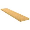 vidaXL sienas plaukts, 100x20x4 cm, bambuss