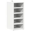 vidaXL apavu plaukts, balts, 31,5x35x70 cm, inženierijas koks