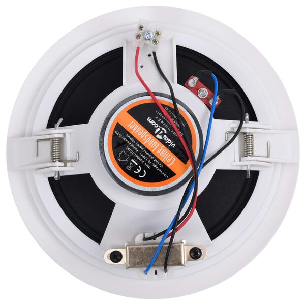 vidaXL iebūvējami sienas un griestu skaļruņi, 2 gab., 120 W