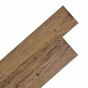 vidaXL Grīdas dēļi Valriekstu brūna 5,02 m&sup2; 36 gab. PVC
