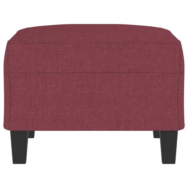 vidaXL kājsoliņ&scaron;, 70x55x41 cm, vīnsarkans audums