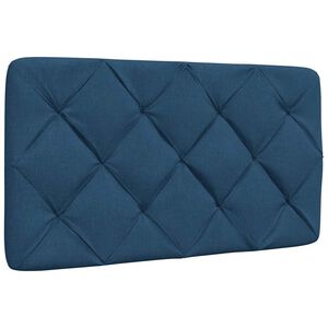 vidaXL galvgaļa spilvens, zils, 80 cm, audums