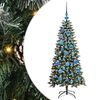 vidaXL Mākslīgā Ziemassvētku eglīte Zaļa 120 cm