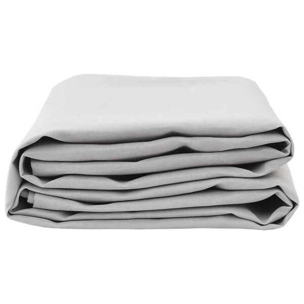 vidaXL Nojumes maiņa Gaiši pelēks 1000 x 160 cm Poliestera audums