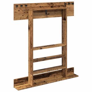 vidaXL Biljarda nūju statīvs Inženierijas koks 93 x 12 x 103 cm