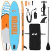 vidaXL Uzpū&scaron;amā stāvīgo paddle dēlis TRITON 366 x 81 x 15 cm Zila