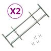 vidaXL regulējamas logu dro&scaron;ības restes, 2 gab., 1000-1500 mm