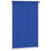 vidaXL āra ruļļu žalūzijas, 140x230 cm, zilas, HDPE