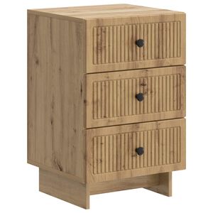 vidaXL Nakts skapītis Artisan Ozols 43 x 41 x 66,5 cm