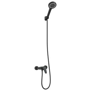 vidaXL Du&scaron;as galvas komplekts Melna G 1 / 2 collas