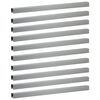 vidaXL Dārza apmales nosegprofils 10 gab. 100 x 5 x 5 cm
