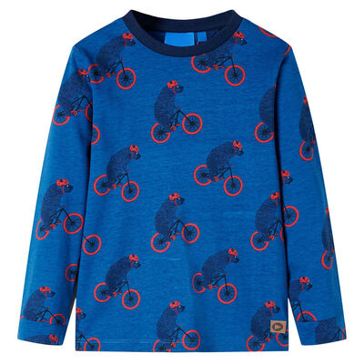 Bērnu pidžama ar garām piedurknēm, benzīna zila, 140