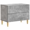 vidaXL Naktsgaldiņ&scaron; Betona pelēks 62 x 34,5 x 48 cm Inženierijas koks