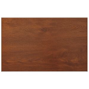 vidaXL Logu palodze Brūna koks 60 x 50 x 4,5 cm PVC