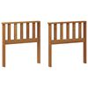 vidaXL Rokturis 2 pcs Brūna 60 x 6 x 61 cm Inženierijas koks