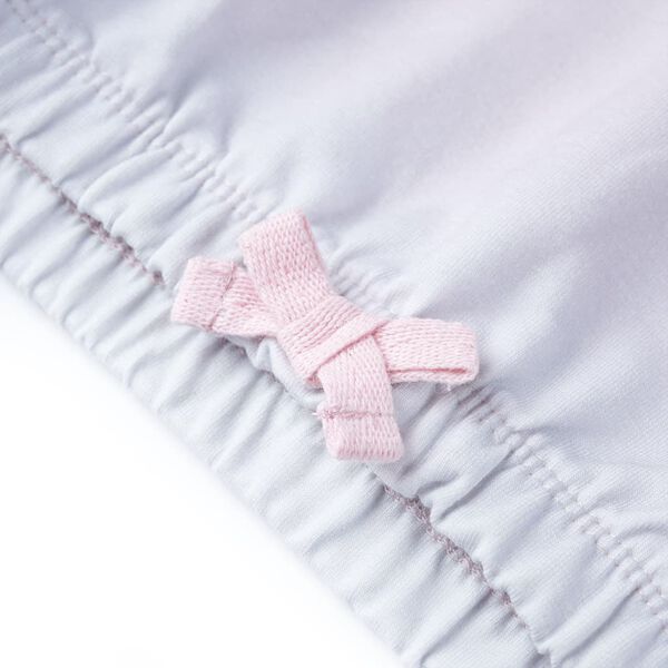 Bērnu džemperis ar kapuci, balts, 128