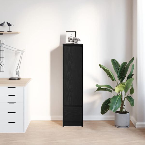 vidaXL augstais skapītis, 29,5x34x119,5 cm, inženierijas koks