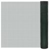 vidaXL stiepļu žogs, cinkots, ar PVC pārklājumu, 25x1 m, zaļ&scaron;