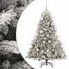 vidaXL Mākslīgā Ziemassvētku egle ar bumbiņu 120 cm 150 LED