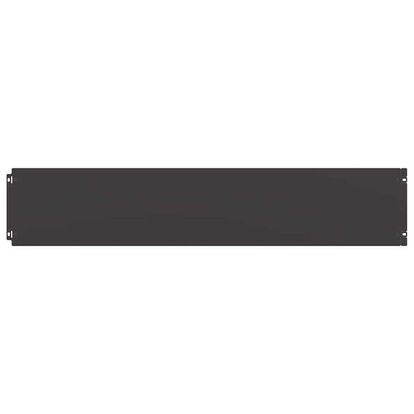 vidaXL Zālāju apmales 30 gab Melns 20x103 cm Auksti velmēts tērauds