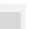 vidaXL Sienas pakaramais Balts 96 x 1,5 x 90 cm Inženierijas koks