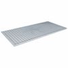 vidaXL Restes Sudraba 100 x 50 x 2 cm Karsti cinkots tērauds
