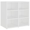 vidaXL apavu plaukts, balts, 52,5x30x50 cm