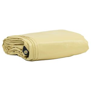 vidaXL Tarps 650g / m&sup2; Bē&scaron;a 2 x 3 m Audekls ar PVC pārklājumu