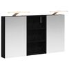 vidaXL Vannas istabas skapju komplekts 3 pcs 90 x 10,5 x 50 cm
