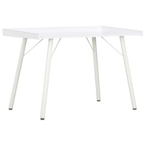 vidaXL galds, balts, 90x50x79 cm