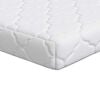 vidaXL Matracis Balts 60 x 120 cm Žakarda audums