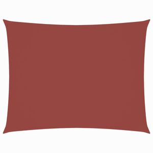 vidaXL saulessargs, 2x4m, taisnstūra forma,sarkanbrūns oksforda audums