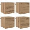 vidaXL Sienas montēts TV skapis Artisan Ozols 30,5 x 30 x 30 cm
