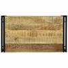 vidaXL Kafijas galdiņš Brūna 90 x 50 x 38 cm Cieta mango koksne