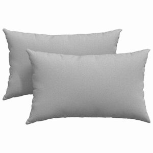 vidaXL Dīvāna spilveni 2 gab. audums Mākoņu pelēka 50 x 30 cm