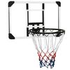 vidaXL basketbola vairogs, caurspīdīgs, 71x45x2,5 cm, polikarbonāts