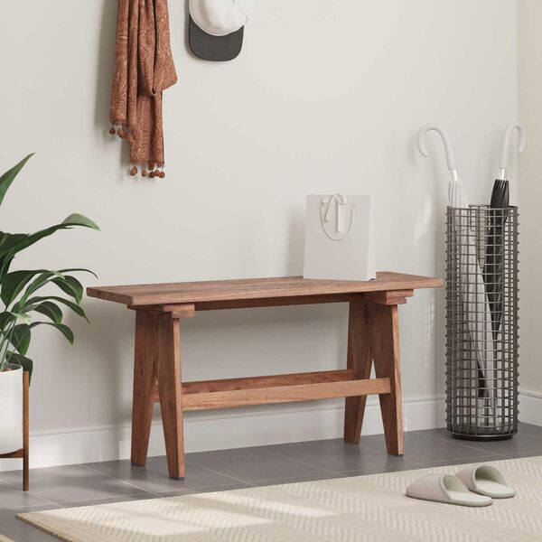 vidaXL sols Dabiska 100 x 30 x 50 cm Pārstrādāts masīvkoks