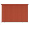vidaXL āra rullo žalūzijas, 225 (platums) x 140 (augstums) cm, terakota, HDPE