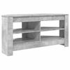 vidaXL StūraTVskapis 102 x 40,5 x 45 cm Betona pelēks