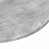 vidaXL Galda virsma Betona pelēka 80 x 80 x 1,5 cm Inženierijas koks