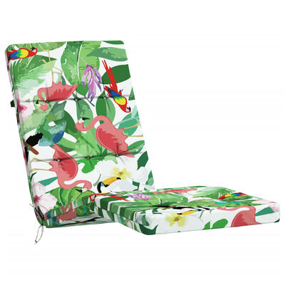 vidaXL dārza krēslu spilveni, 2 gab., oksforda audums, krāsaini