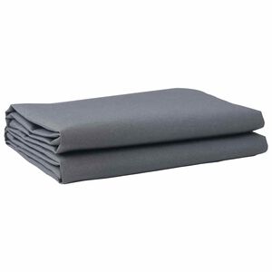 vidaXL Markīzes rezerves audums Antracīta 1000 x 160 cm Poliesters