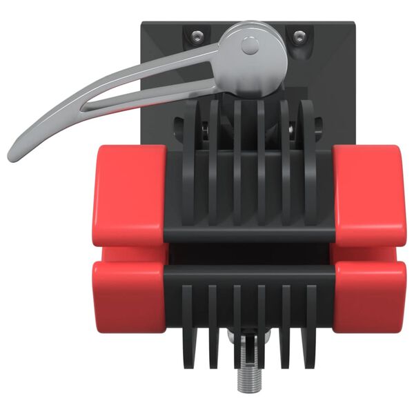 vidaXL Velosipēdu remonta statīvs Pie sienas stiprināms tērauds