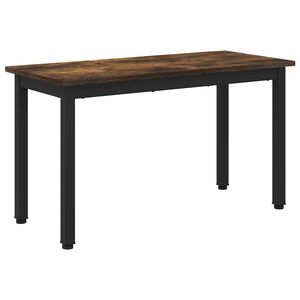vidaXL sols Dūmu ozols 80 x 35 x 45 cm Inženierijas koks