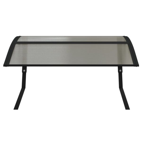 vidaXL robotizēta zāles pļāvēja garāža, melna, 80x101x46 cm