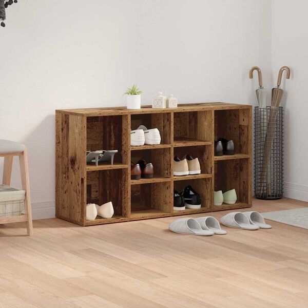 vidaXL Apavu panka Vecs koks 103 x 30 x 54,5 cm Inženierijas koks