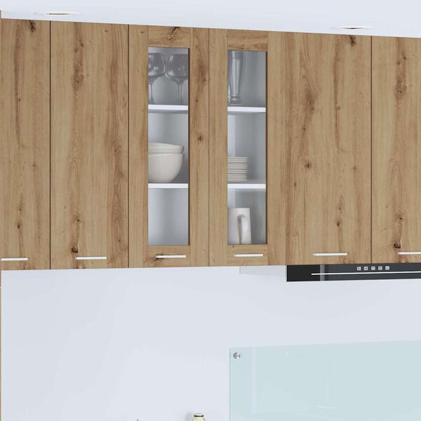 vidaXL Piekarams skapītis Riga Artisānā ozols 60 x 31 x 80 cm